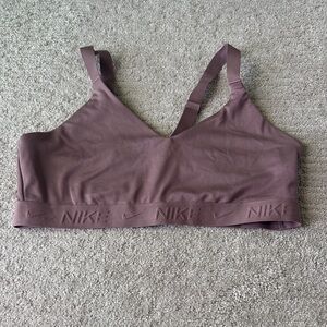 Nike Women's mauve Sports Bra XL
